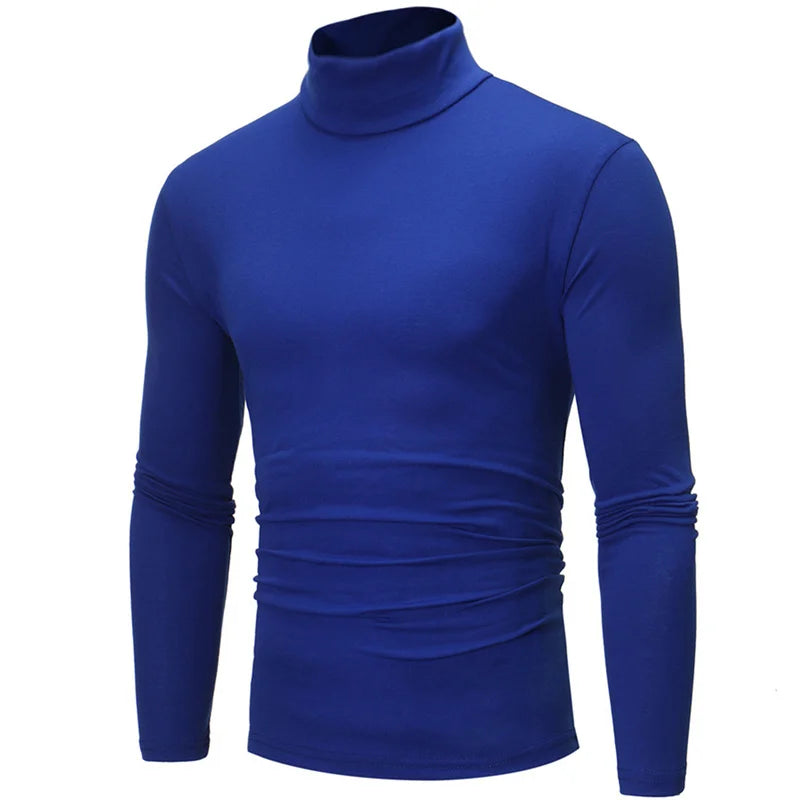 Men's Turtleneck Long Sleeve Compression Shirt