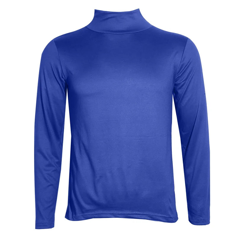 Men's Turtleneck Long Sleeve Compression Shirt