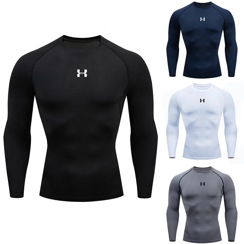 Men's Running Compression Long Sleeves