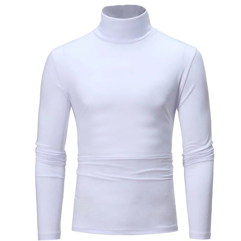 Men's Turtleneck Long Sleeve Compression Shirt